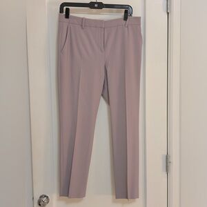Theory wool Treeca pants in lilac size 6